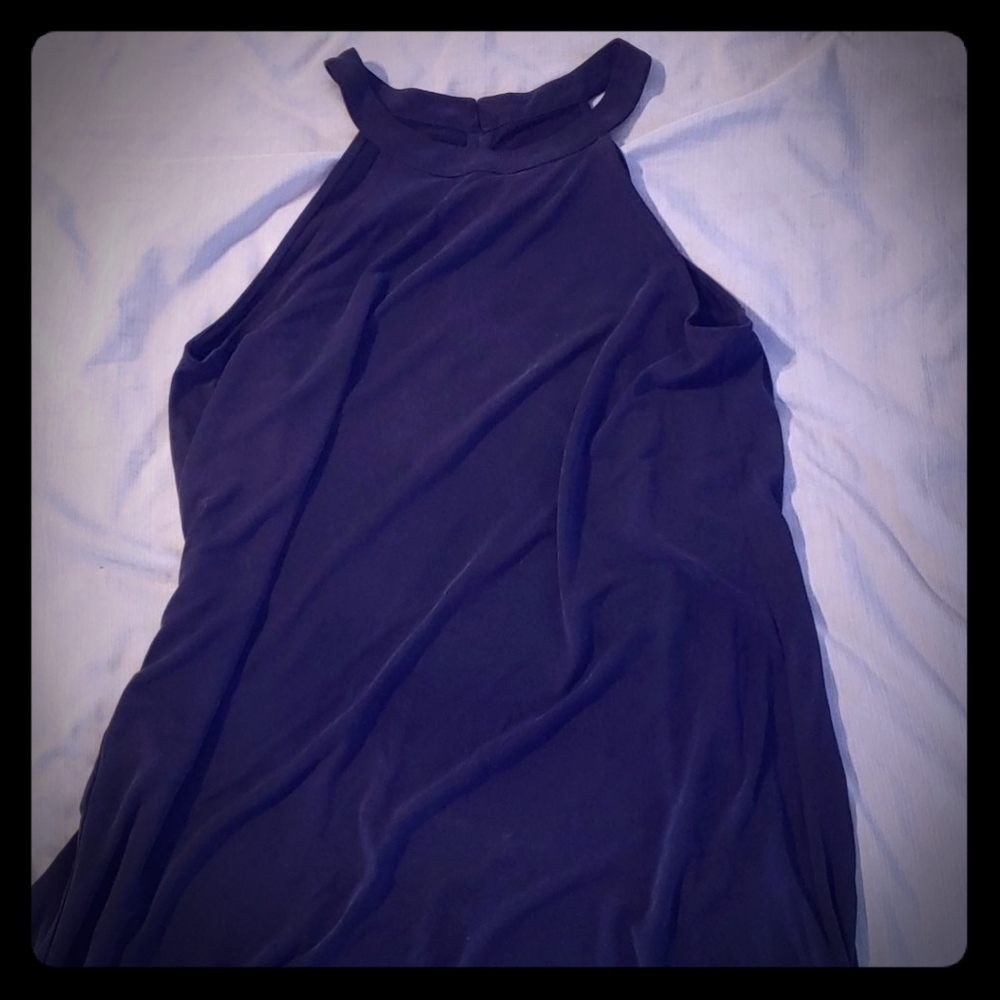 Super soft charcoal gray maternity dress